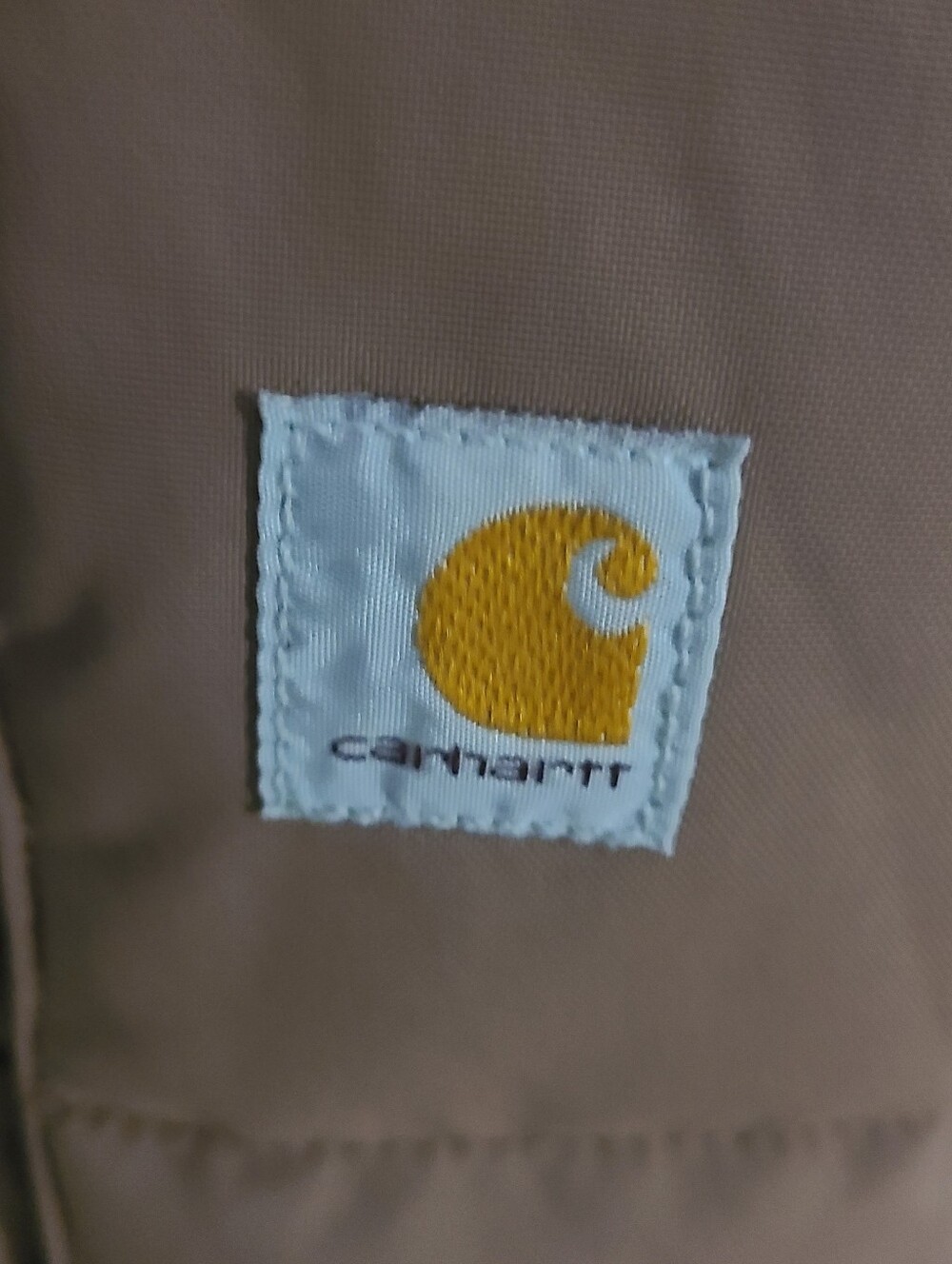 Carhartt Womens XL Tan Quilted Sherpa-Lined Vest - Picture 6 of 6